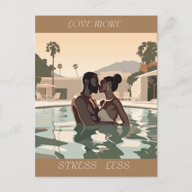 Cartão Postal AMOR MAIS DESIGN nº 1 (Frente)