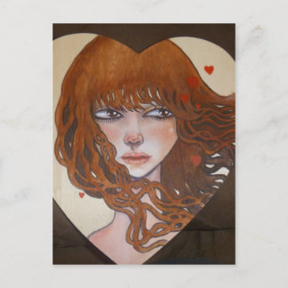 Cartão Postal Amor na minha mente