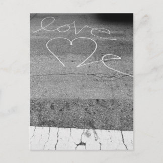 Cartão Postal Amor na rua