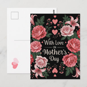 Cartão Postal Amor no Dia das Mães