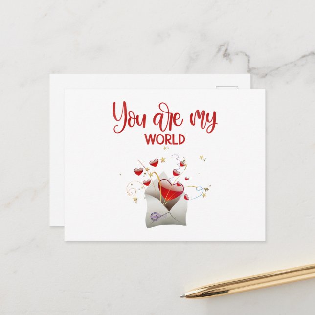 Cartão Postal Amor pós-catado (Frente/Verso In Situ)