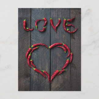 Cartão Postal Amor quente