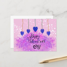 Cartão Postal Amor Roxo