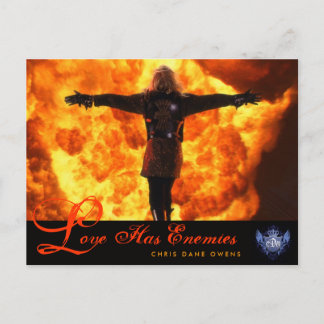 Cartão Postal AMOR TEM INIMIGOS - Cartão-postal