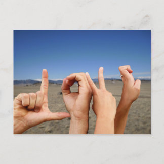 Cartão Postal Amor verdadeiro