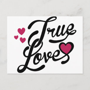 Cartão Postal amor verdadeiro