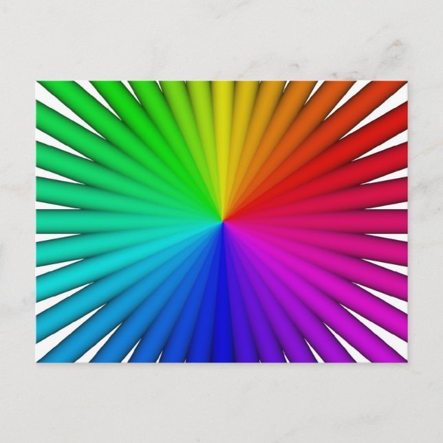 Cartão Postal amostra de folha do lápis (Frente)