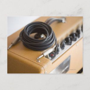 Cartão Postal Amp e cabo