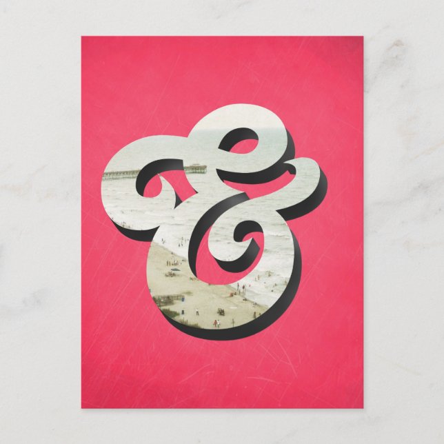 Cartão Postal Amper Sand (Frente)