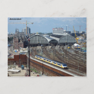 Cartão Postal Amsterdam_centraal_side [kan.k]