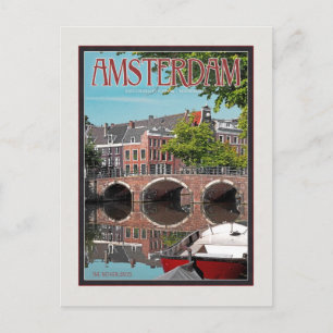 Cartão Postal Amsterdam - Keizersgracht-RGrachtCentrum
