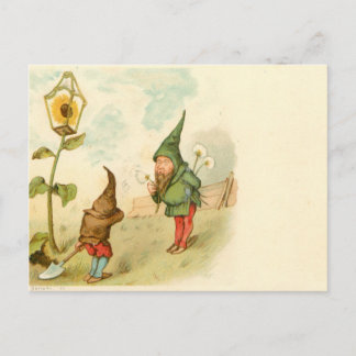 Cartão Postal Anã e Dandelion