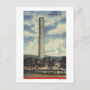 Cartão Postal Anaconda, Montana - Washoe Smelter