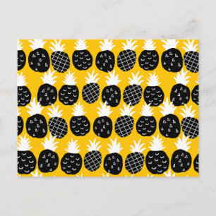 Cartão Postal Ananás preto