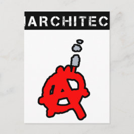 Cartão Postal Anarchitecte - Jeux de Mots - Francois Ville