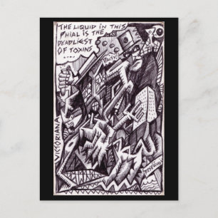 Cartão Postal Anarquista em Liberdade por Brian Benson