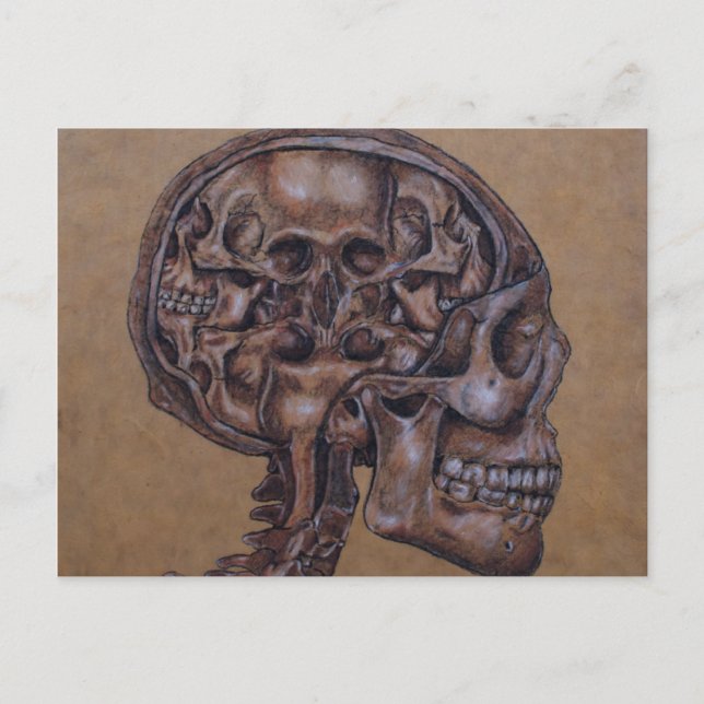 Cartão Postal Anatomia do esquizofrênico (Frente)