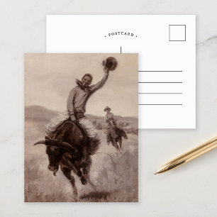 Cartão Postal Ancorando um Bull   Elling William Gollings