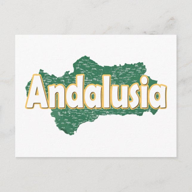 Cartão Postal Andaluzia (Frente)
