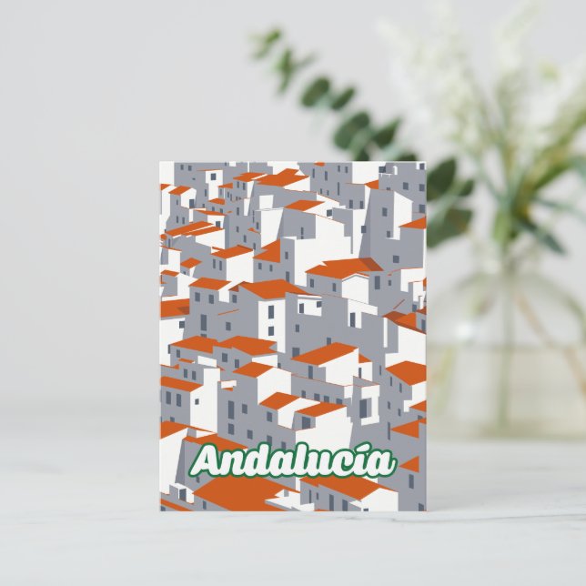 Cartão Postal Andaluzia 3 (Em pé/Frente)