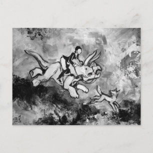 Cartão Postal Andando Inglês