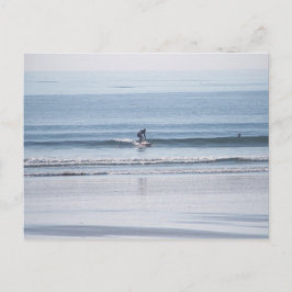 Cartão Postal Andando por uma onda!