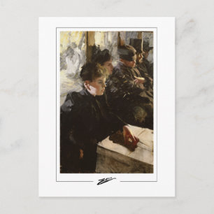 Cartão Postal Anders Zorn #217 - Cartão-postal de arte fina