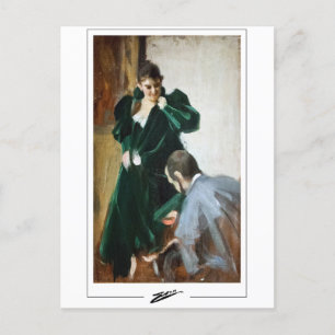 Cartão Postal Anders Zorn #231 - Cartão-postal de arte fina
