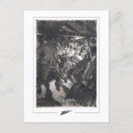Cartão Postal Anders Zorn #371 - Cartão-postal de arte fina