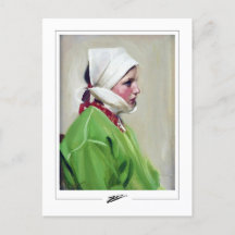 Anders Zorn #378 - Cartão-postal de arte fina