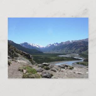 Cartão Postal Andes Range, Patagônia