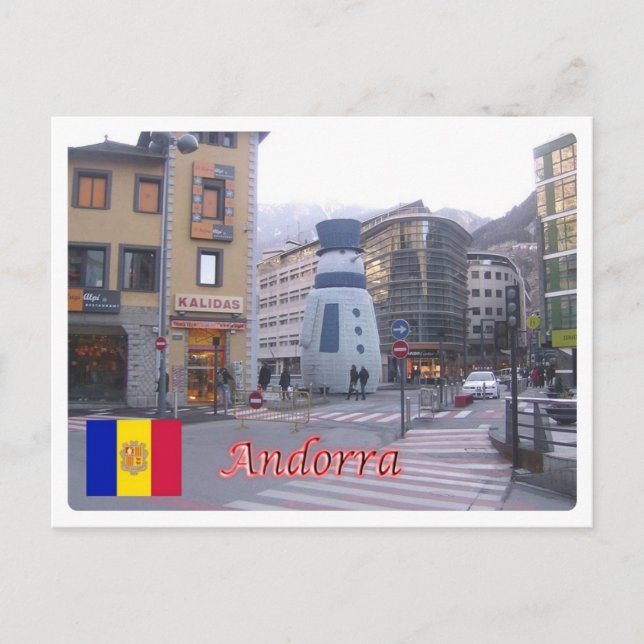Cartão Postal Andorra - (Frente)