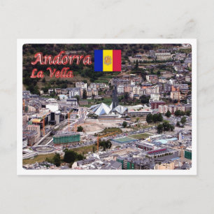 Cartão Postal Andorra - La Vella -