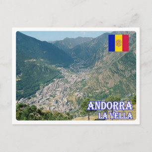 Cartão Postal Andorra - La Vella -