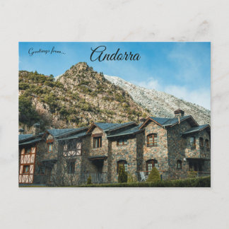 Cartão Postal Andorra la Vella em Andorra
