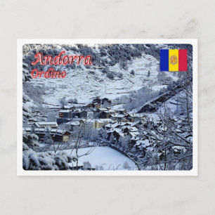 Cartão Postal Andorra - Ordino -