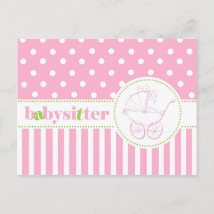 Cartão Postal Andrea Babysitter