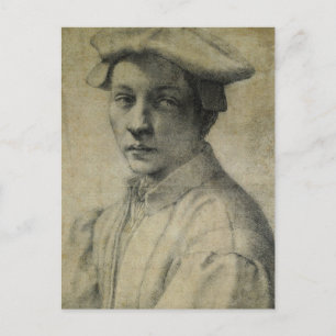 Cartão Postal Andrea Quaratesi Retrato de Michelangelo