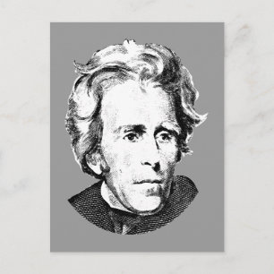 Cartão Postal Andrew Jackson