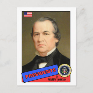 Cartão Postal Andrew Johnson Baseball Card