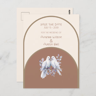 Cartão Postal Anéis Mocha Mousse Leve Cerca Certa Arrancada