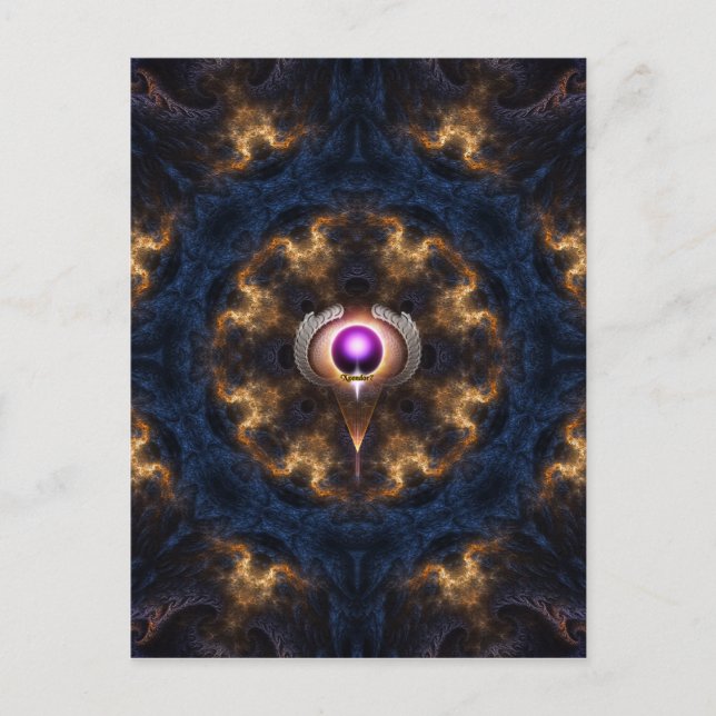 Cartão Postal Anel De Fogo Dos Dragões (Frente)