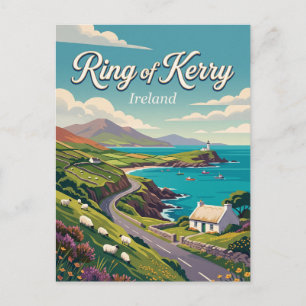 Cartão Postal Anel de Kerry Irlanda