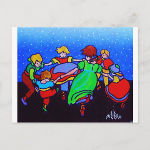 Cartão Postal Anel em volta da Rosie 2