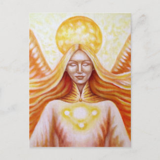 Cartão Postal Ange solaire 01 (détail)