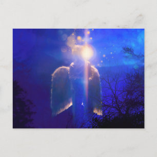 Cartão Postal Angel Child "NUNCA SOZINHO"