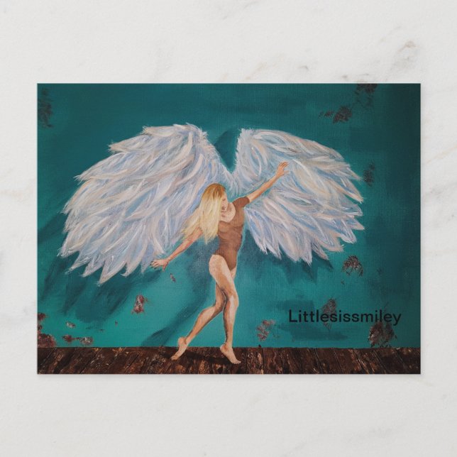 Cartão Postal Angel Dancer (Frente)