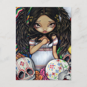Cartão postal "Angel de los Muertos"