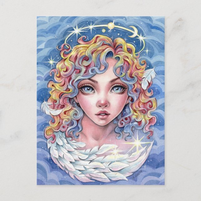 Cartão Postal Angel Eyes (Frente)