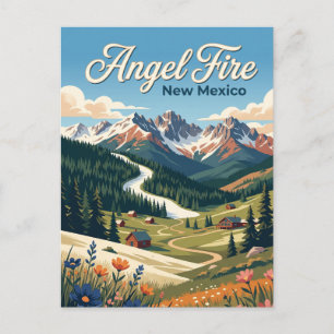 Cartão Postal Angel Fire, Novo México
